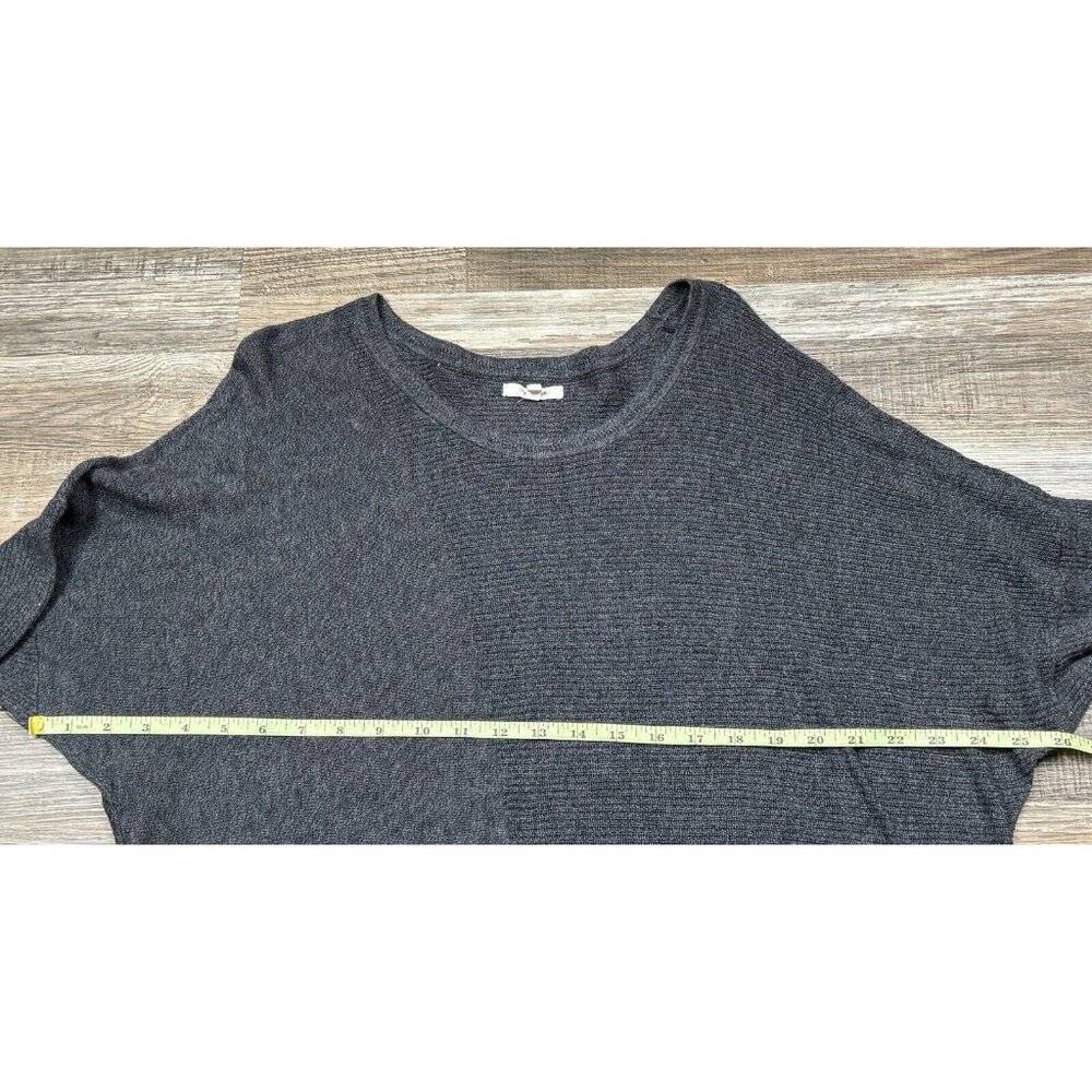 Maurices Womens Size 1 Gray Asymmetrical Knit Sweater Dress Tunic Top XL Knit - Picture 10 of 16